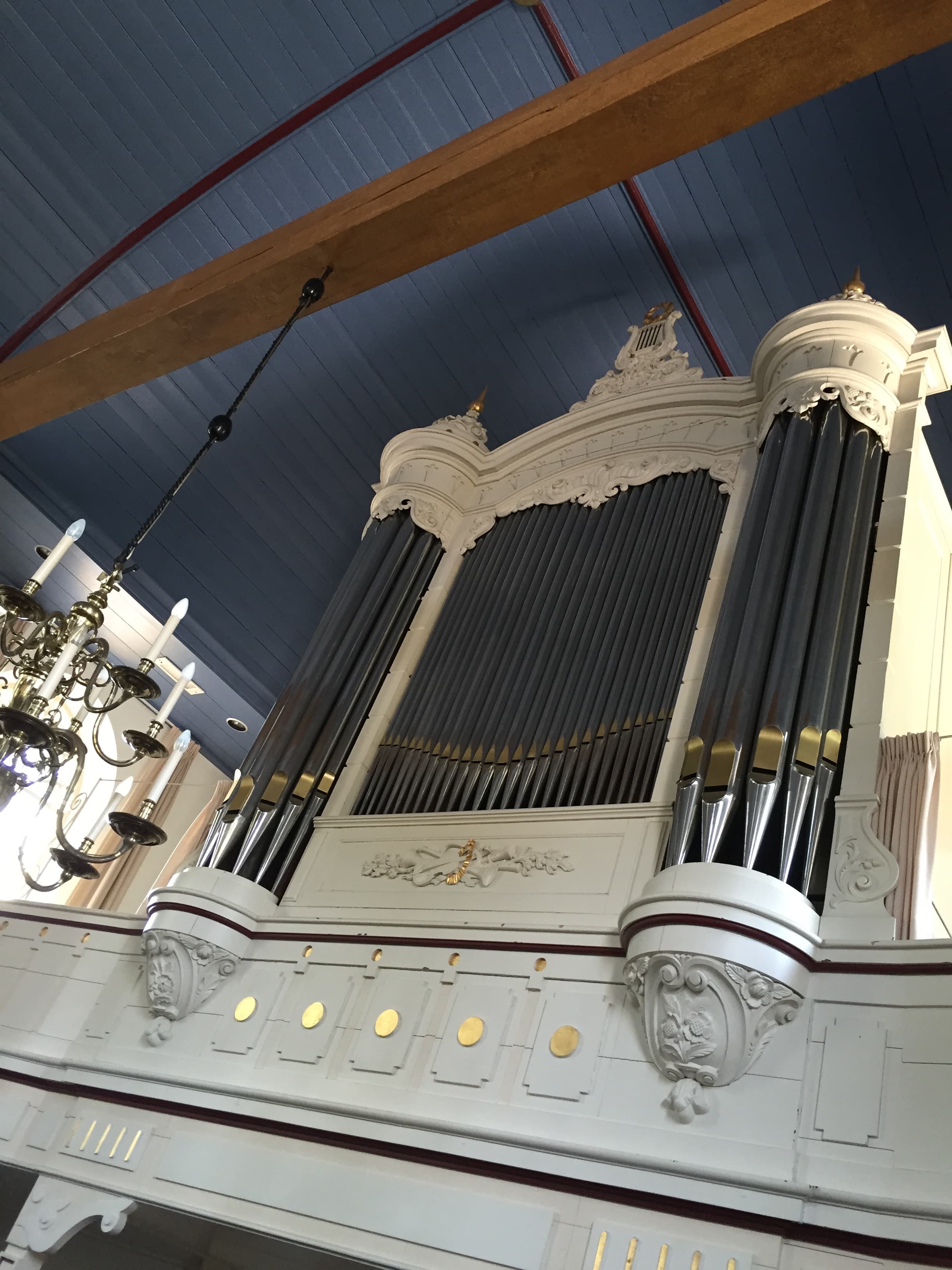 Het orgel van de kerk